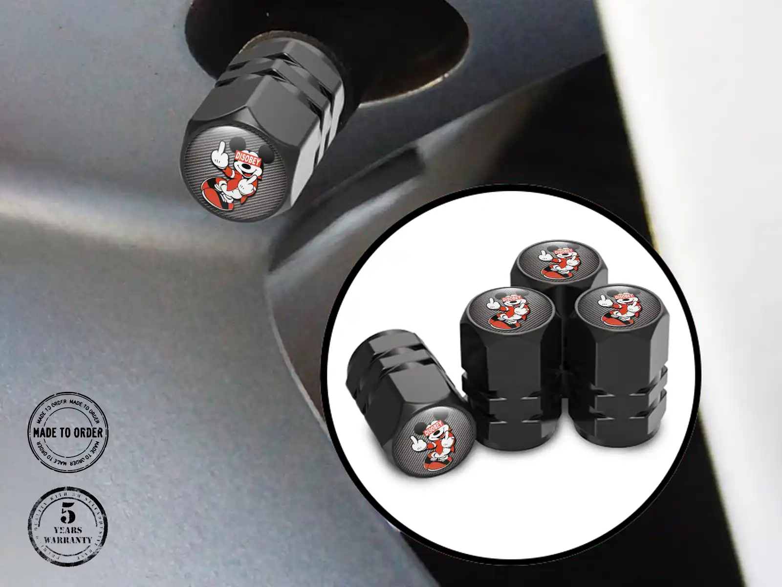 Rim Valve Covers for Bike High-Quality Build